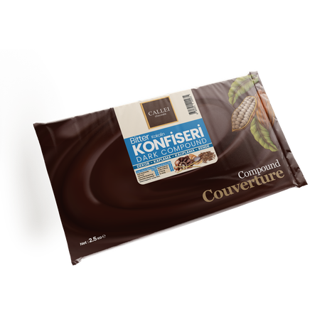 Callei Professional Dark Confectionery Chocolate Compound - 2.5kg