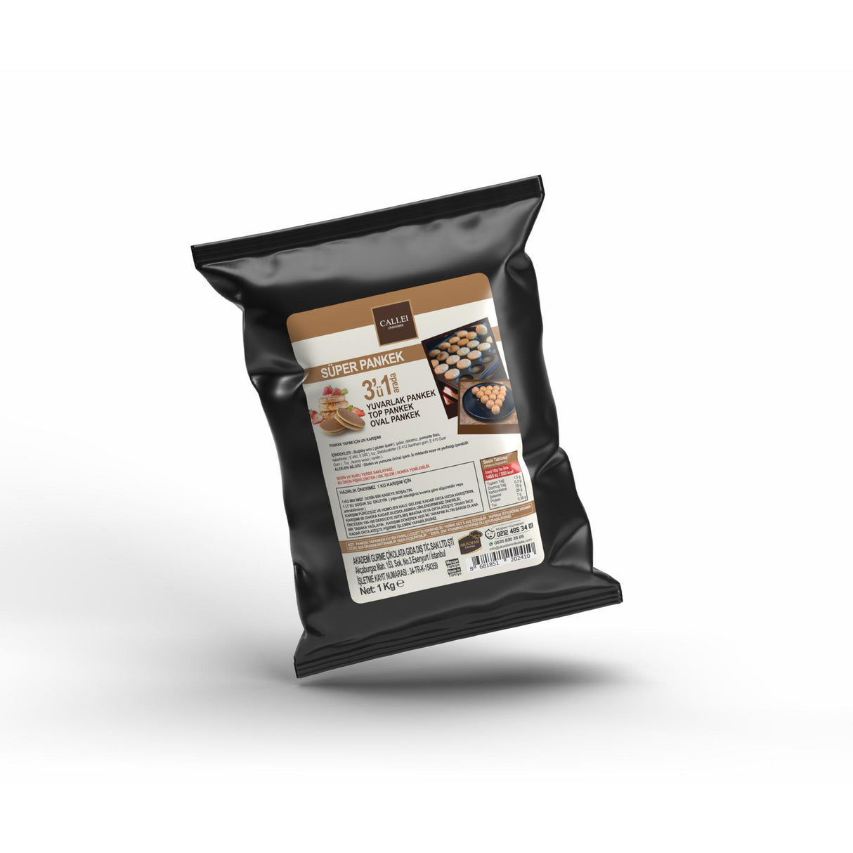 Callei Professional 3-in-1 Versatile Pancake Mix (Classic, Dutch Mini & Danish Ball) - 1 kg