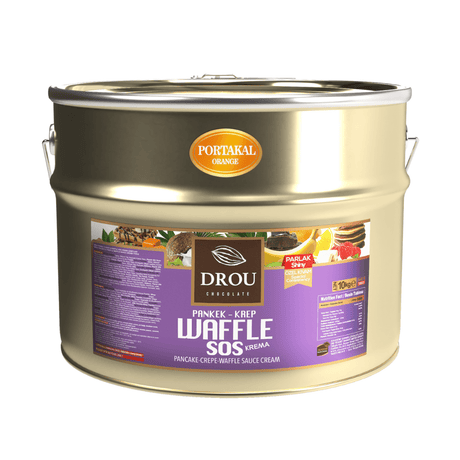 Drou Orange Chocolate Sauce for Waffle, Crepe & Pancake (10kg) - TryAladdin