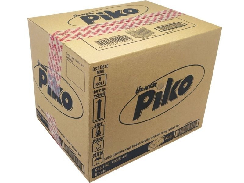 Ulker | Piko Chocolate Covered Orange Flavoured Rice Puffs Bar - TryAladdin