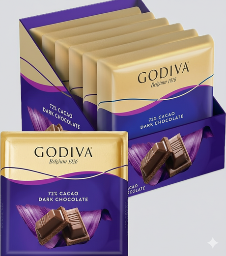 Ulker | Godiva %72 Cacao Dark Chocolate