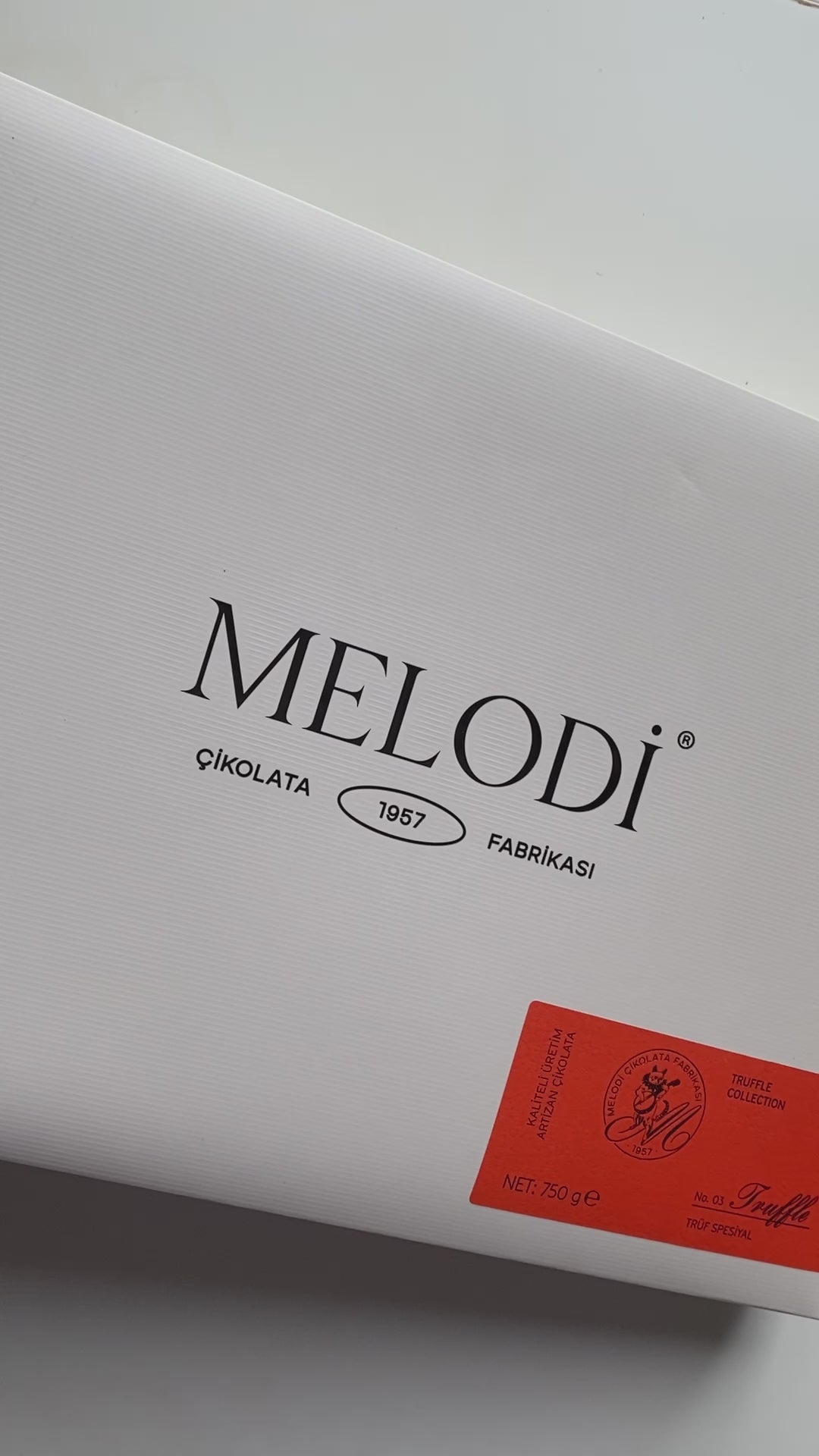 Melodi - 1957 Serie Melody Gave Trøffel Chokolade - 750 Gram