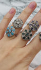 Istanbul Jewelry | Turquoise Ottoman Style Handmade Silver Ring