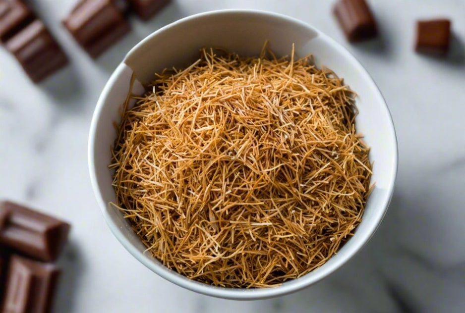 Roasted Kadayif for Preparing Dubai Chocolate and Desserts 1kg
