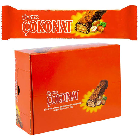 Ulker | Cokonat Chocolate and Hazelnut Covered Wafer Bar