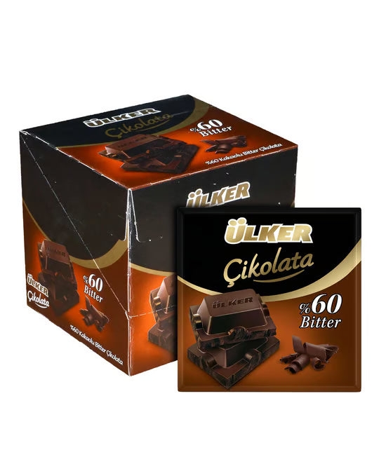 Ulker | Dark Square Chocolate %60